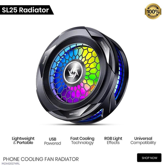 Cooling Radiator with RGB Lightning